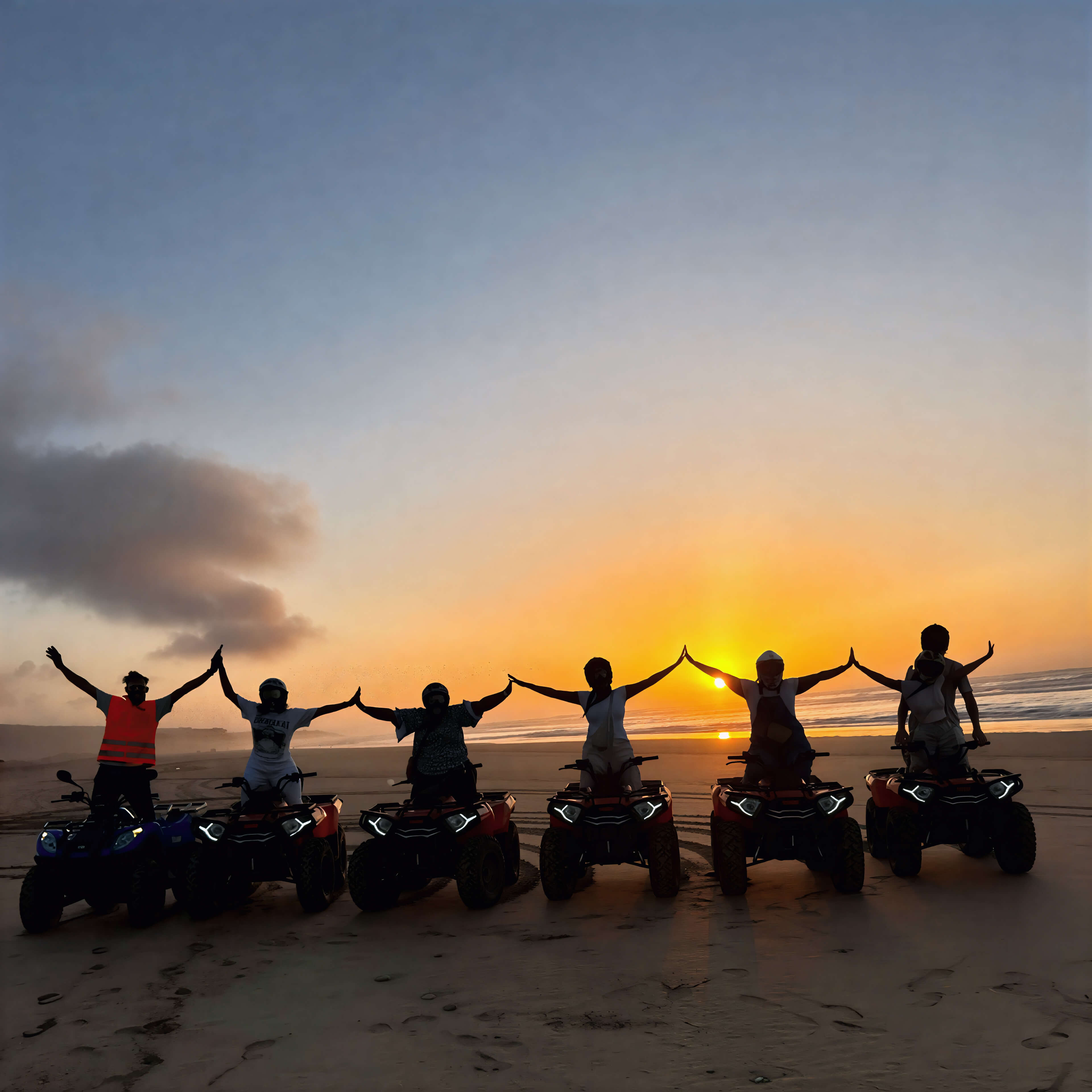 Quad bike tour Agadir dunes experience
